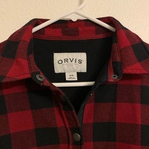 Orvis plaid flannel